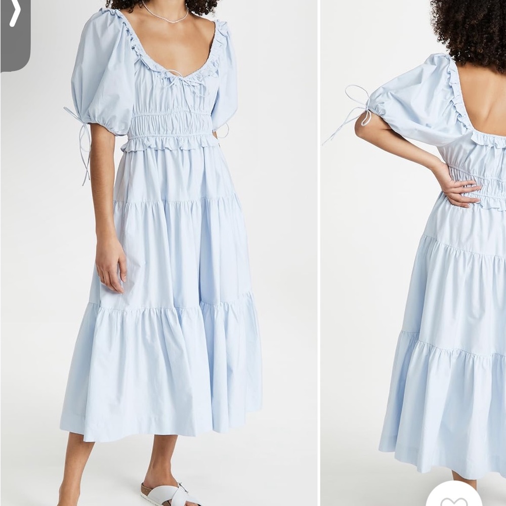 En Saison
Poplin Tiered Midi Dress, size small. Worn once!